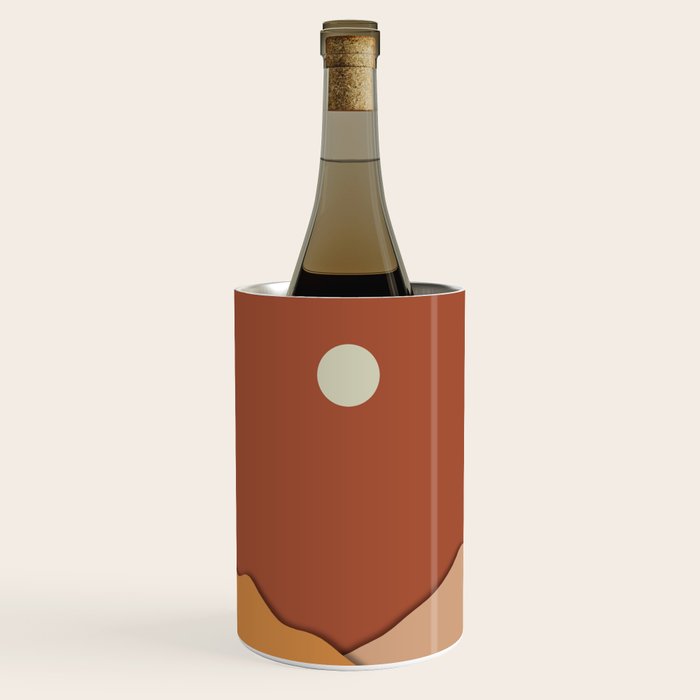 minimal mountain lake side  Wine Chiller Gallery Image 1