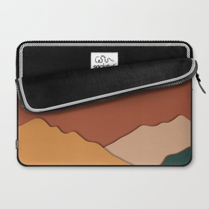 minimal mountain lake side  Laptop Sleeve Gallery Image 2