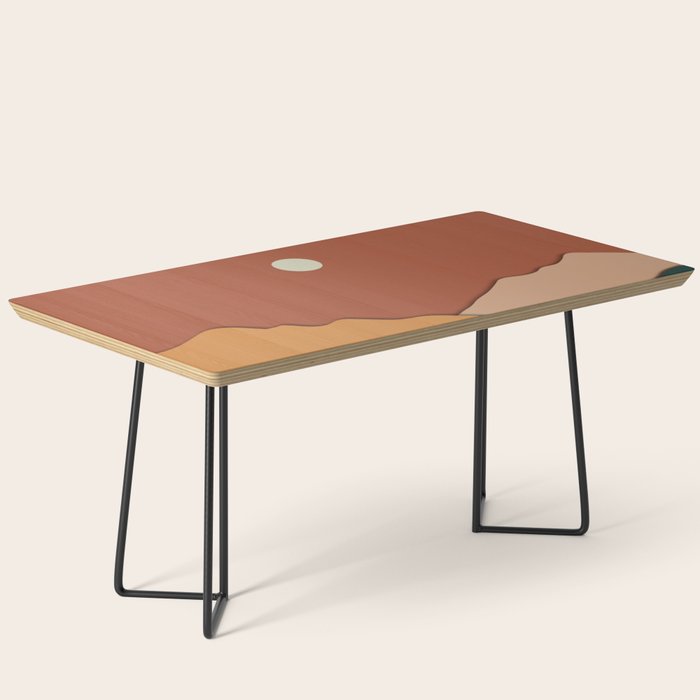 minimal mountain lake side  Coffee Table Gallery Image 1