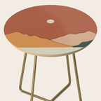 minimal mountain lake side  Side Table Gallery Image 2