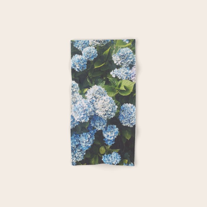 Blue Hydrangea Bath Towel Gallery Image 1