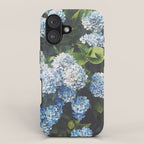 Blue Hydrangea iPhone Case Gallery Image 1