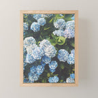 Blue Hydrangea Mini Art Print Gallery Image 1