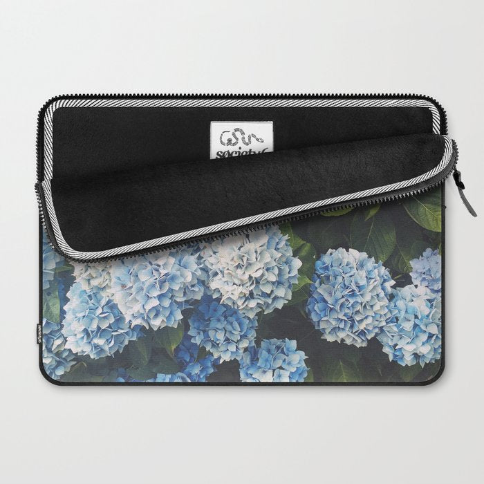 Blue Hydrangea Laptop Sleeve Gallery Image 2