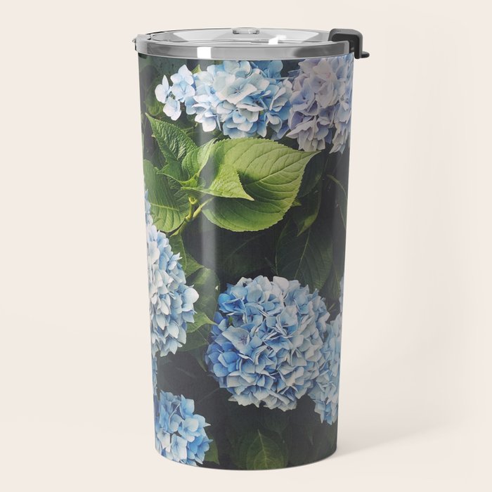 Blue Hydrangea Travel Mug Gallery Image 2