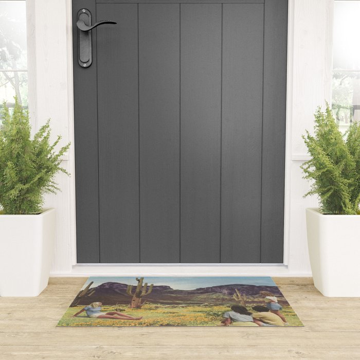 California Blooms  Welcome Mat Gallery Image 3