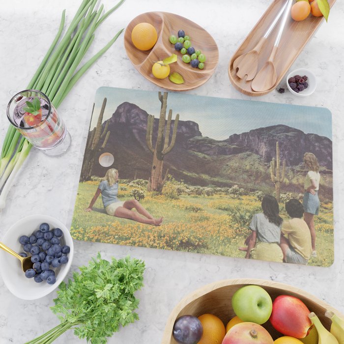 California Blooms  Cutting Board Gallery Image 2