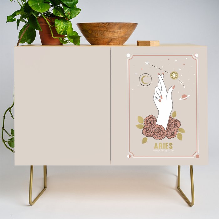 Aries Zodiac Series Credenza Gallery Image 1