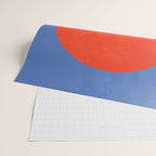 The Japanese Sun | Vintage Minimal Mount Fuji Landscape Wrapping Paper Gallery Image 2