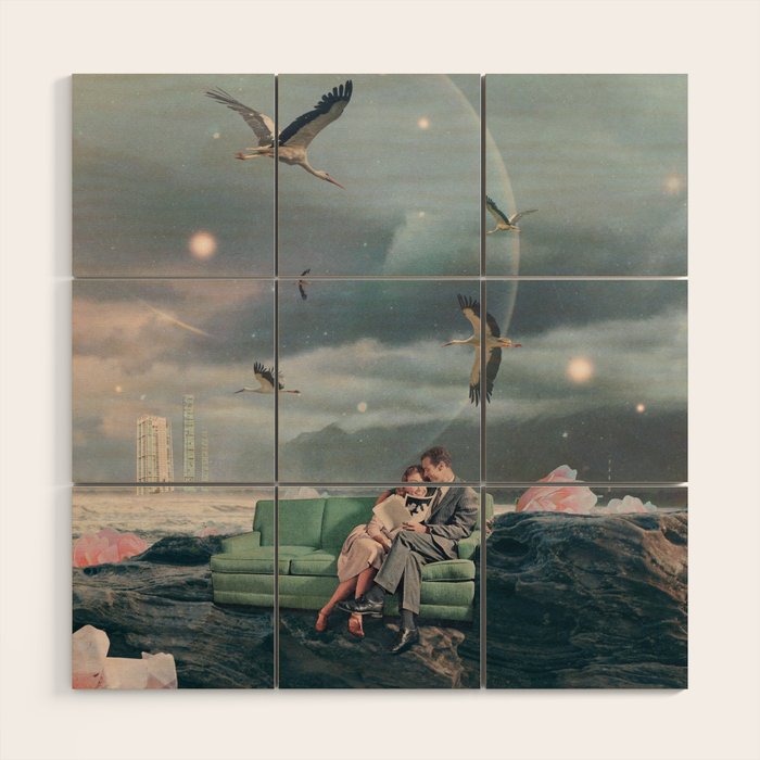 Evenings that I can't Remember Wood Wall Art Gallery Image 1