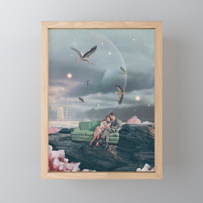 Evenings that I can't Remember Mini Art Print Gallery Image 1