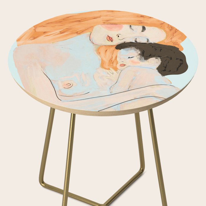 Mother and Child ,Gustav Klimt ,The Three Ages of Woman (detail) 3 Side Table Gallery Image 2