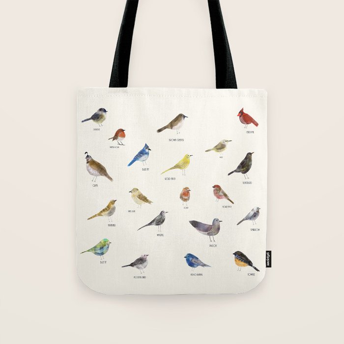 little nature birds Tote Bag Gallery Image 1