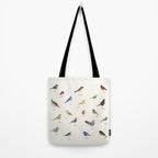little nature birds Tote Bag Gallery Image 2