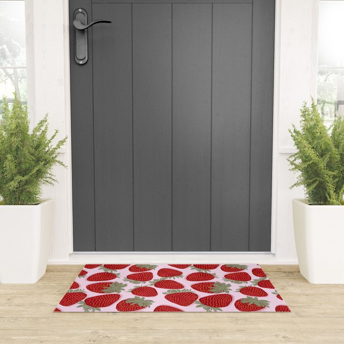 Strawberry Jam Welcome Mat Gallery Image 3