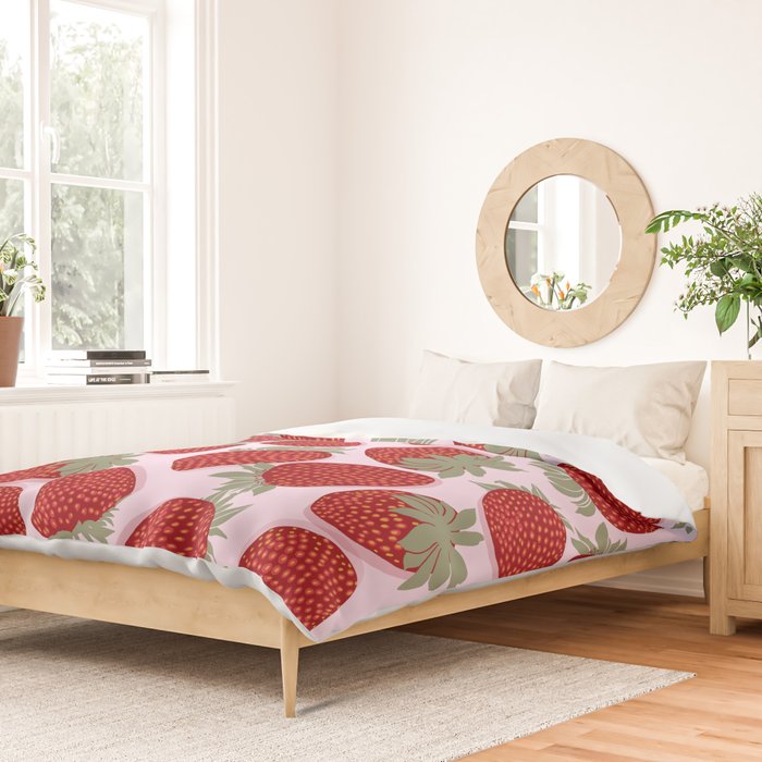 Strawberry Jam Duvet Cover Gallery Image 2
