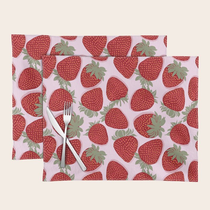 Strawberry Jam Placemat Gallery Image 1