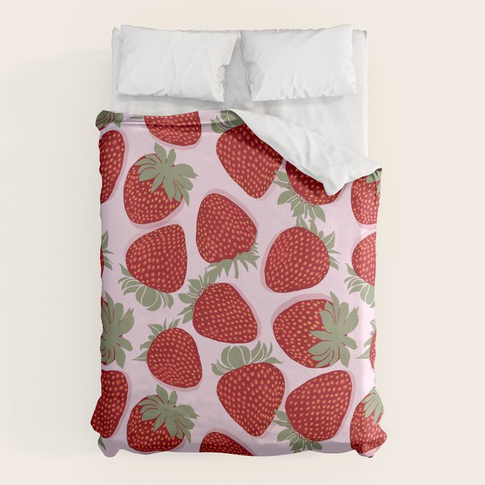Strawberry Jam Duvet Cover Gallery Image 1