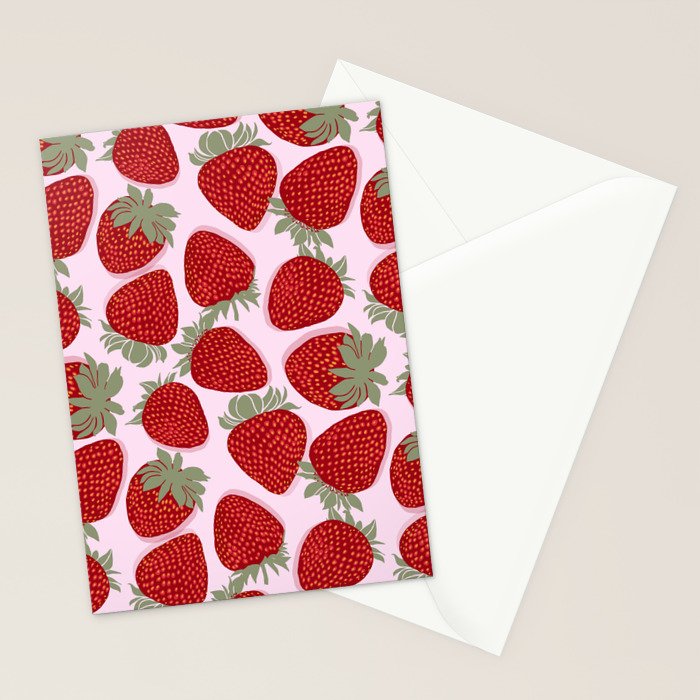 Strawberry Jam Stationery Card Gallery Image 2