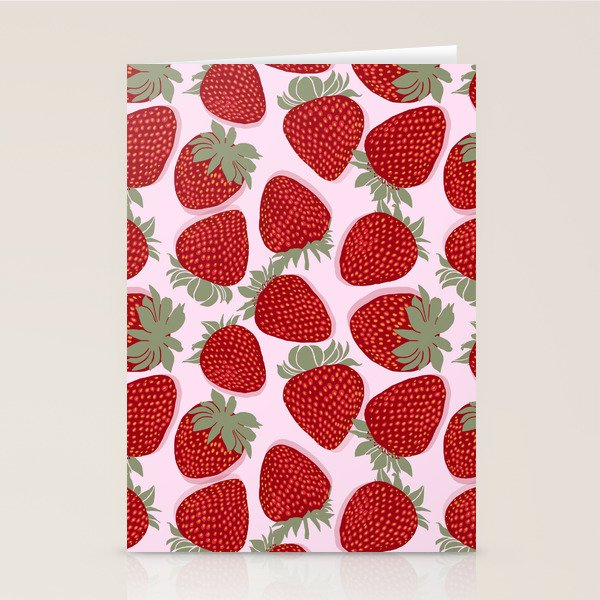 Strawberry Jam Stationery Card Gallery Image 1