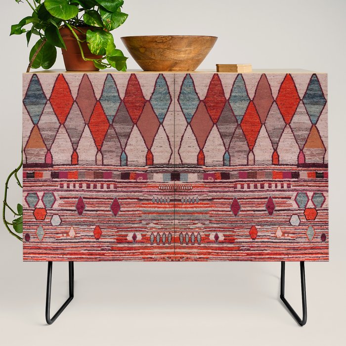 Earthy Berber Geometry Credenza Gallery Image 2