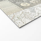 Star map of the Southern Starry Sky Welcome Mat Gallery Image 2
