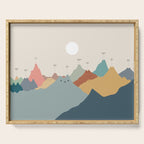 Cat Landscape 115: Himeowlaya Serving Tray Gallery Image 1