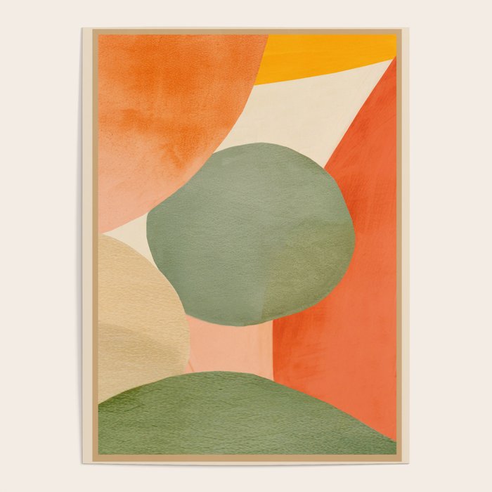 Abstract & Modern Shape Art 1 Poster Gallery Image 4