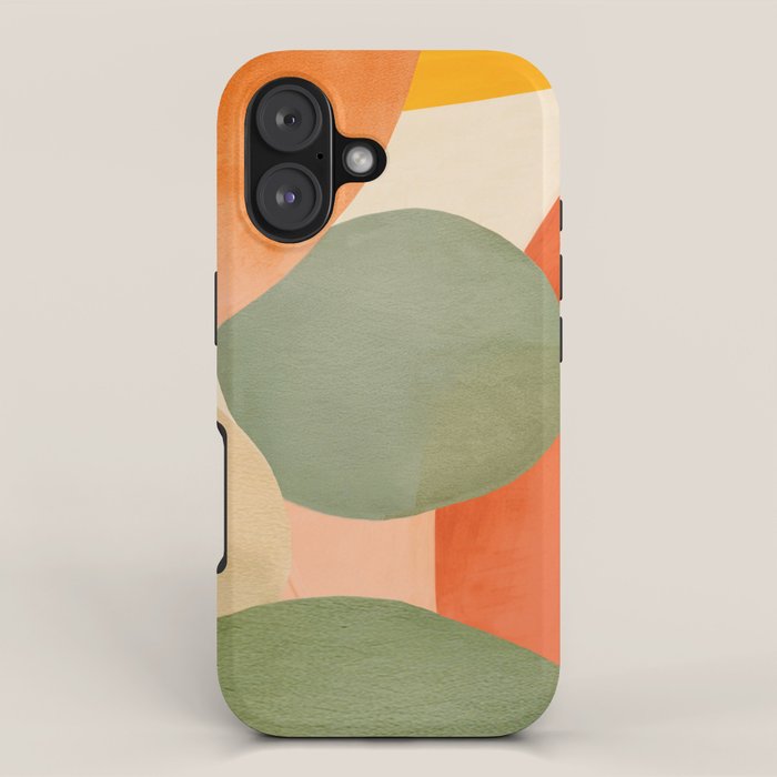 Abstract & Modern Shape Art 1 iPhone Case Gallery Image 1