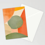Abstract & Modern Shape Art 1 Stationery Card Gallery Image 2