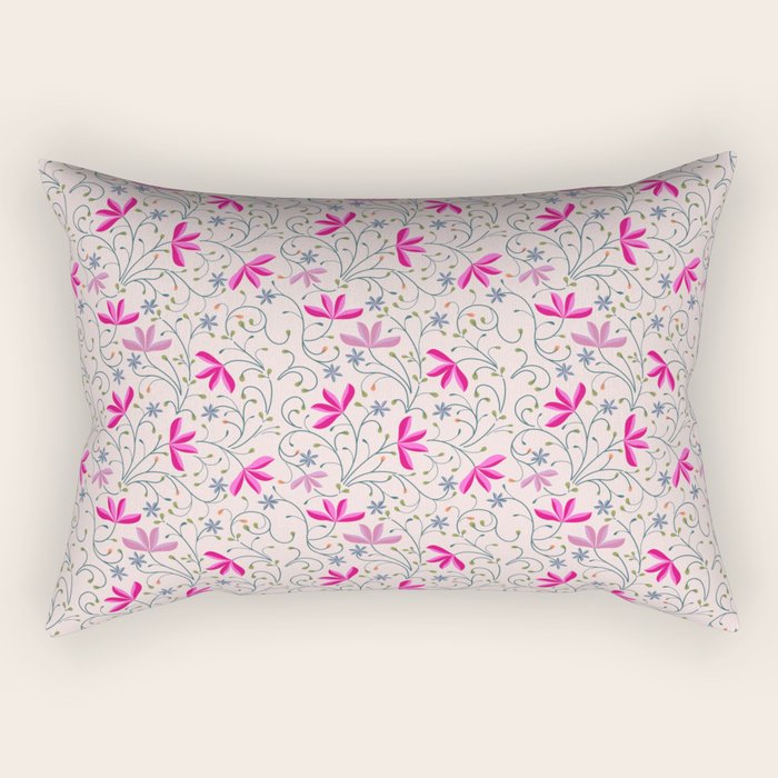 Spa Blossoms Rectangular Pillow Gallery Image 2