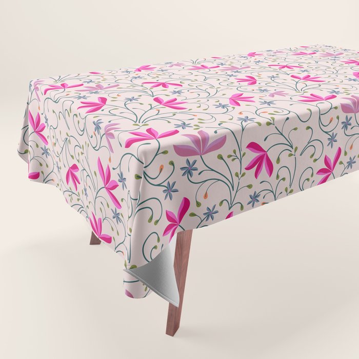 Spa Blossoms Tablecloth Gallery Image 1