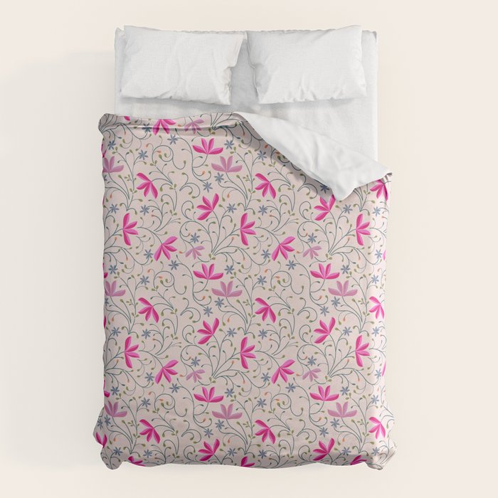 Spa Blossoms Duvet Cover Gallery Image 6