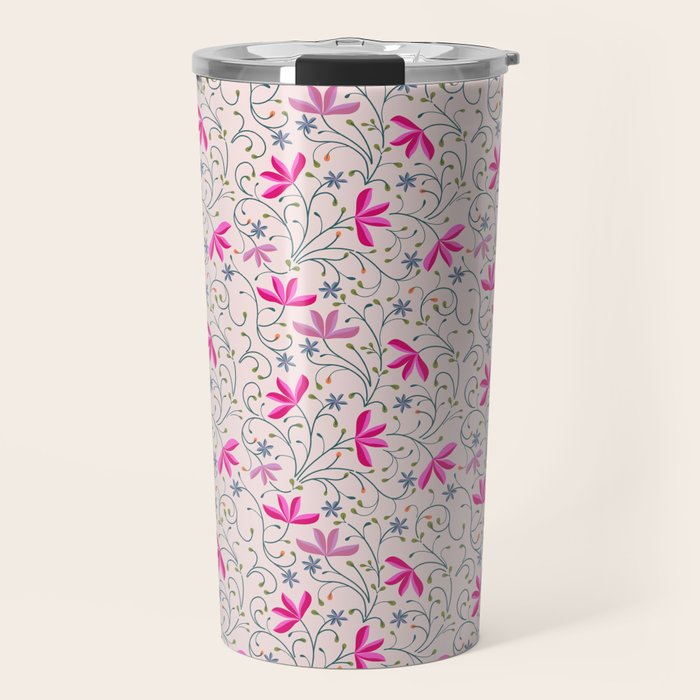 Spa Blossoms Travel Mug Gallery Image 1