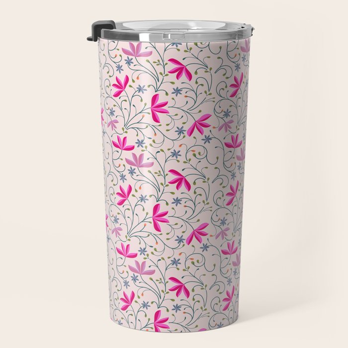 Spa Blossoms Travel Mug Gallery Image 3