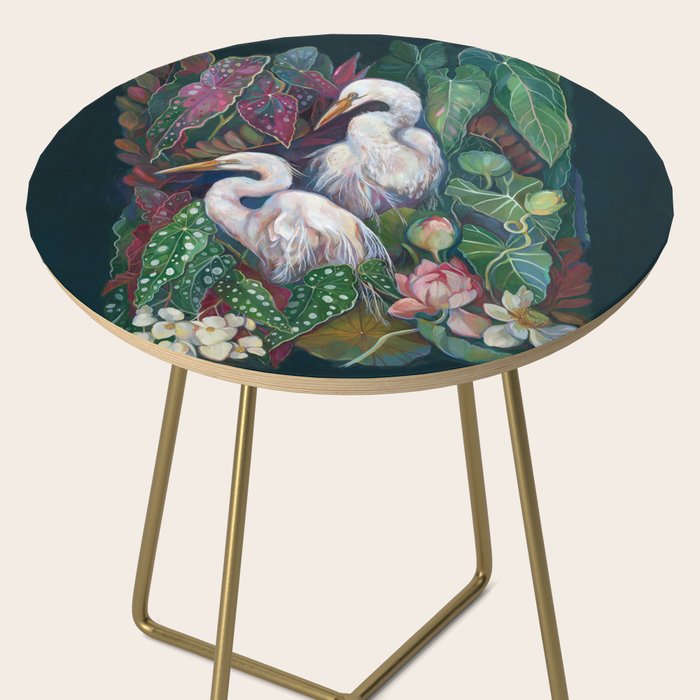 Begonia Egret  Side Table Gallery Image 2