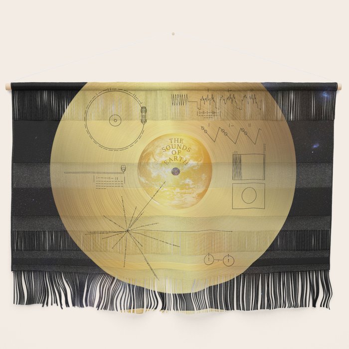 Voyager 1 Golden Record #1 Wall Hanging Gallery Image 1