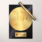 Voyager 1 Golden Record #1 Wrapping Paper Gallery Image 1