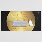 Voyager 1 Golden Record #1 Desk Mat Gallery Image 1