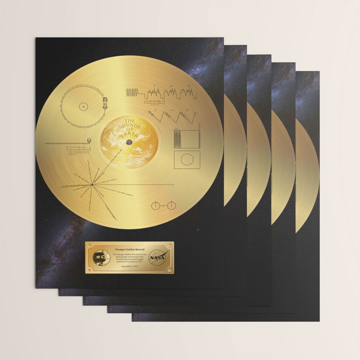 Voyager 1 Golden Record #1 Wrapping Paper Gallery Image 3