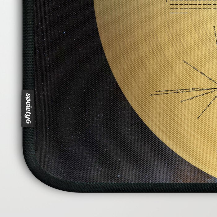 Voyager 1 Golden Record #1 Laptop Sleeve Gallery Image 3