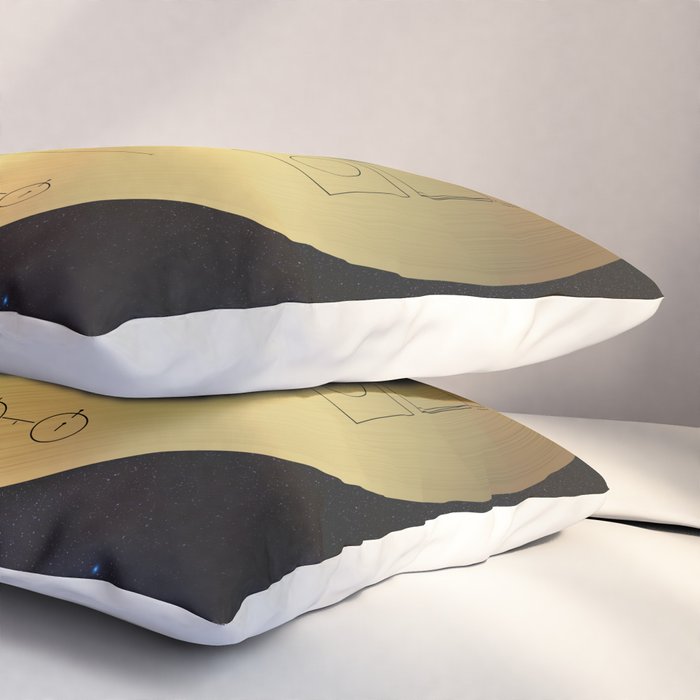 Voyager 1 Golden Record #1 Pillow Sham Gallery Image 3