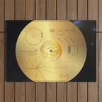 Voyager 1 Golden Record #1 Outdoor Rug Gallery Image 1