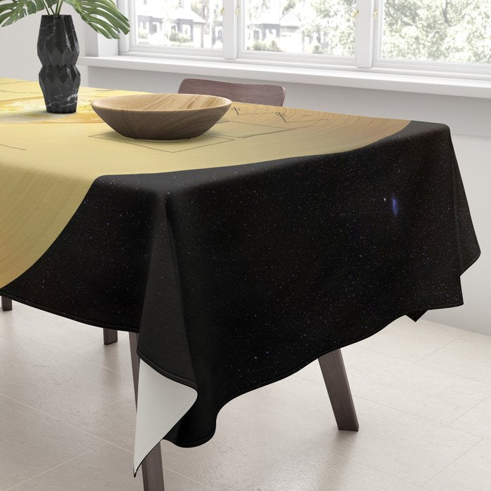 Voyager 1 Golden Record #1 Tablecloth Gallery Image 3