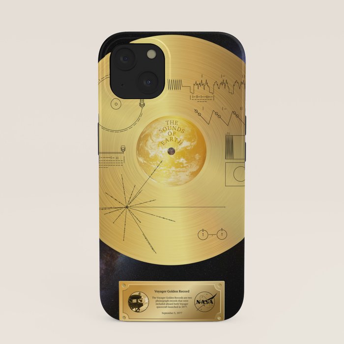 Voyager 1 Golden Record #1 iPhone Case Gallery Image 37