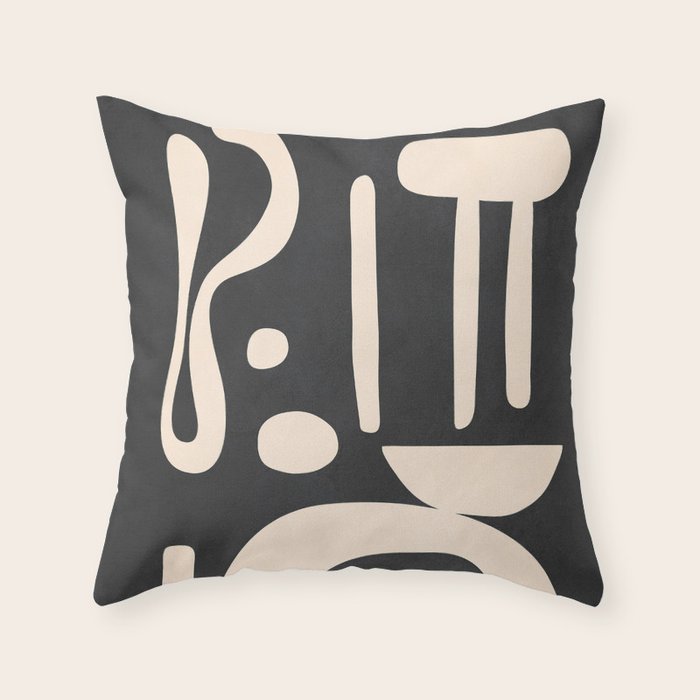 Soft Movement 2 Throw Pillow Gallery Image 6