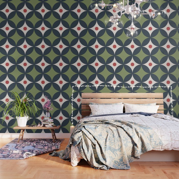 Modern Geometric Starburst Wallpaper Gallery Image 3