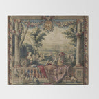 Antique 17th Century 'July' Louis XIV French Chateau Tapestry Throw Blanket Gallery Image 2
