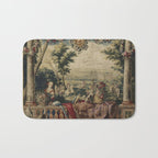 Antique 17th Century 'July' Louis XIV French Chateau Tapestry Bath Mat Gallery Image 1
