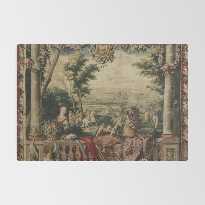 Antique 17th Century 'July' Louis XIV French Chateau Tapestry Rug Gallery Image 2